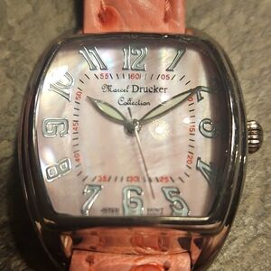 Women's Pink Mother-of-Pearl Watch